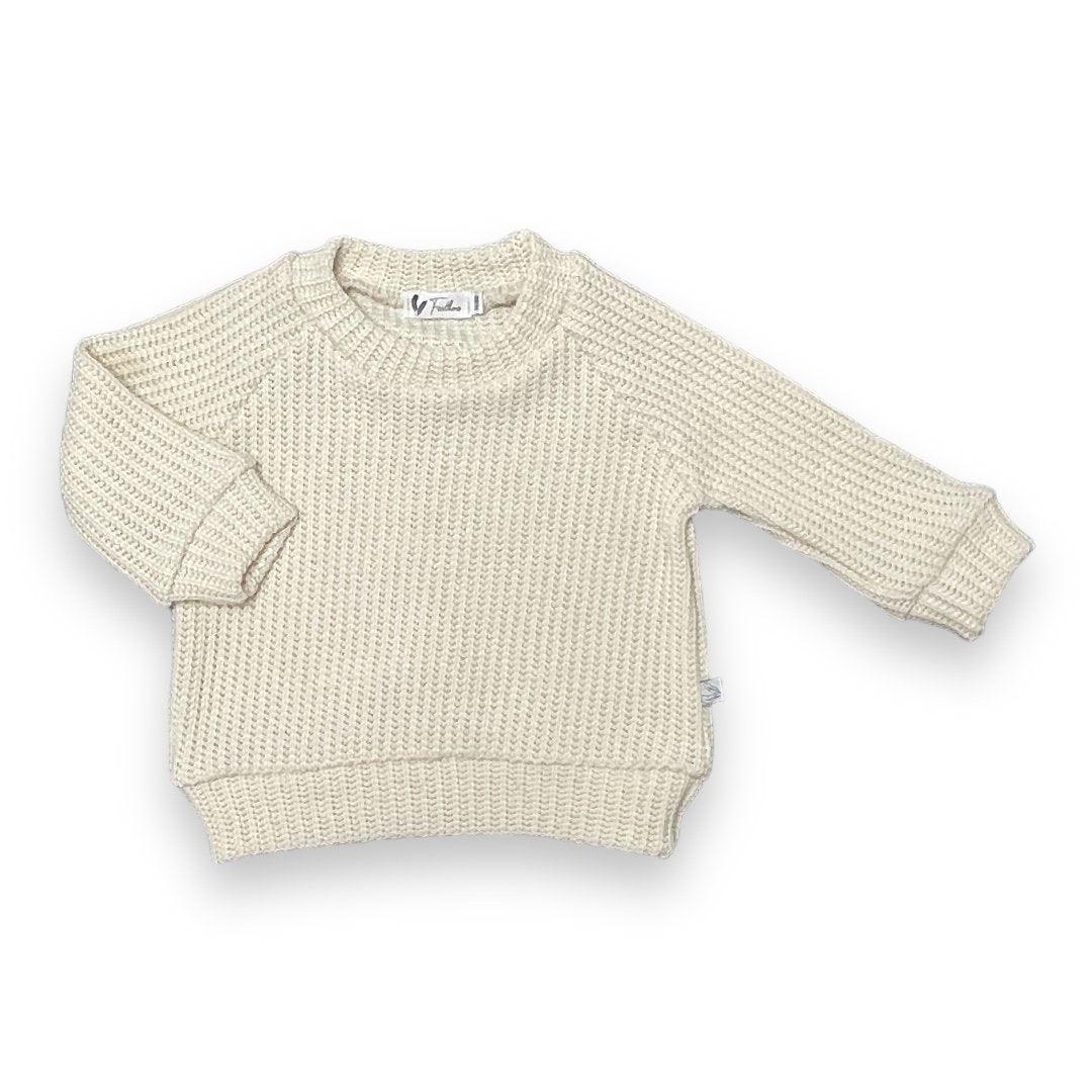 Sweater big knit natural - Baby Winkel Online