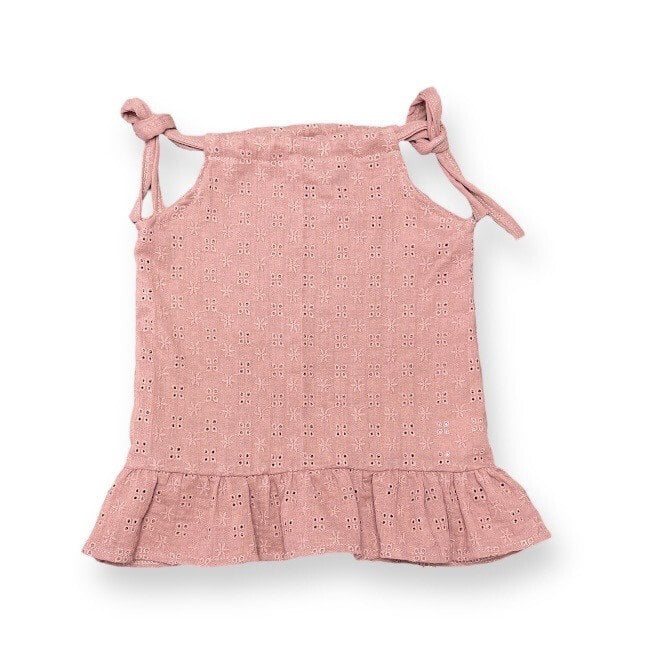 Zomerjurk dusty rose - Baby Winkel Online