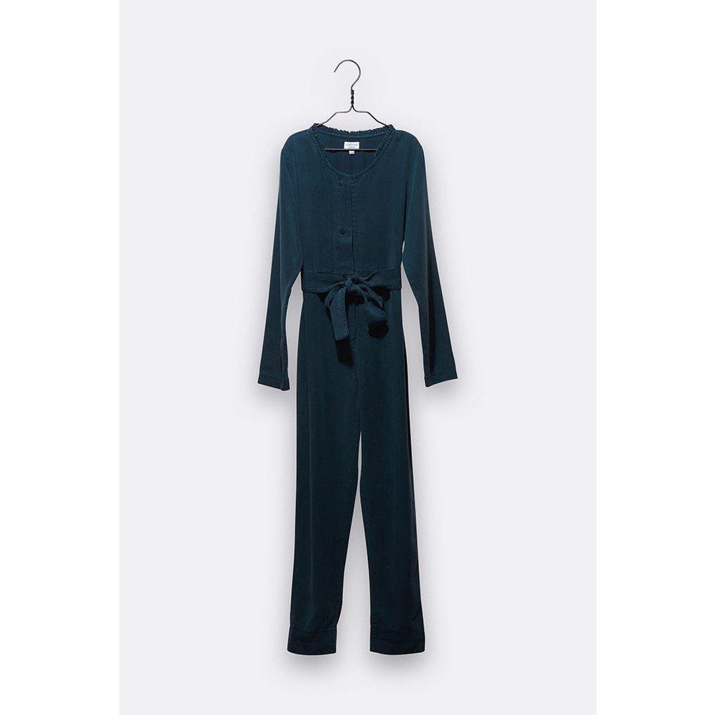 Nette overal in marineblauw gemaakt van 100% Tencel voor kinderen - Baby Winkel Online