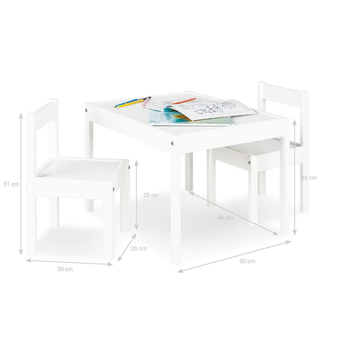 Kindertafel en stoel set &