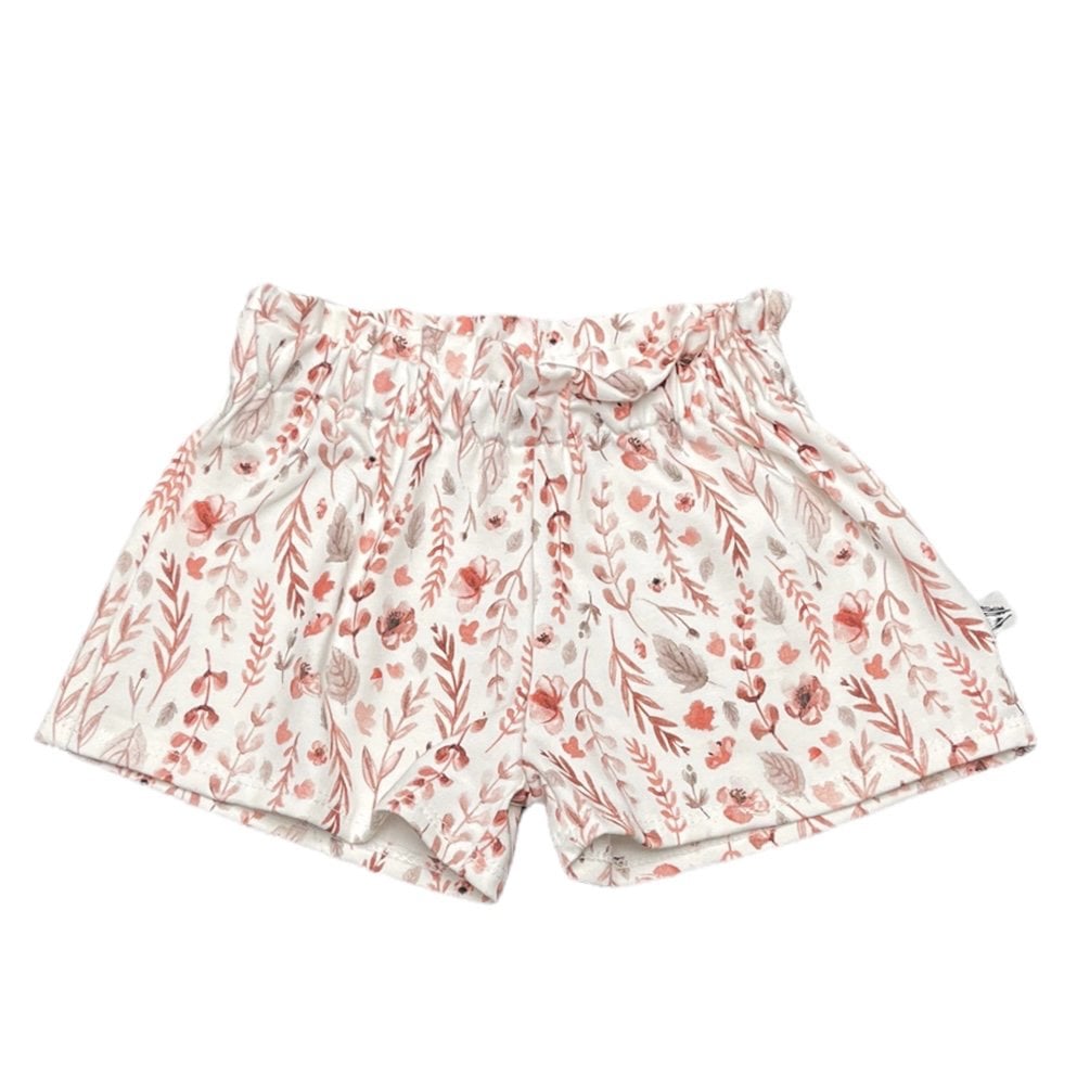 Shorts culottes raspberry leaves - Baby Winkel Online