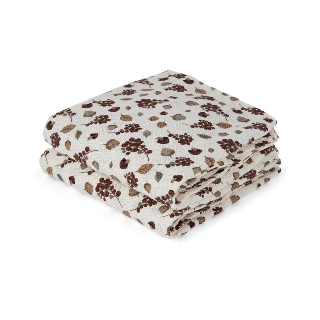 Bao mousselinedoek 2-pack met print - Baby Winkel Online